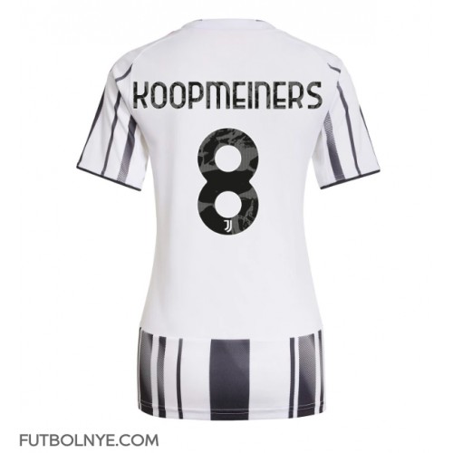 Camiseta Juventus Teun Koopmeiners #8 Primera Equipación para mujer 2025-26 manga corta
